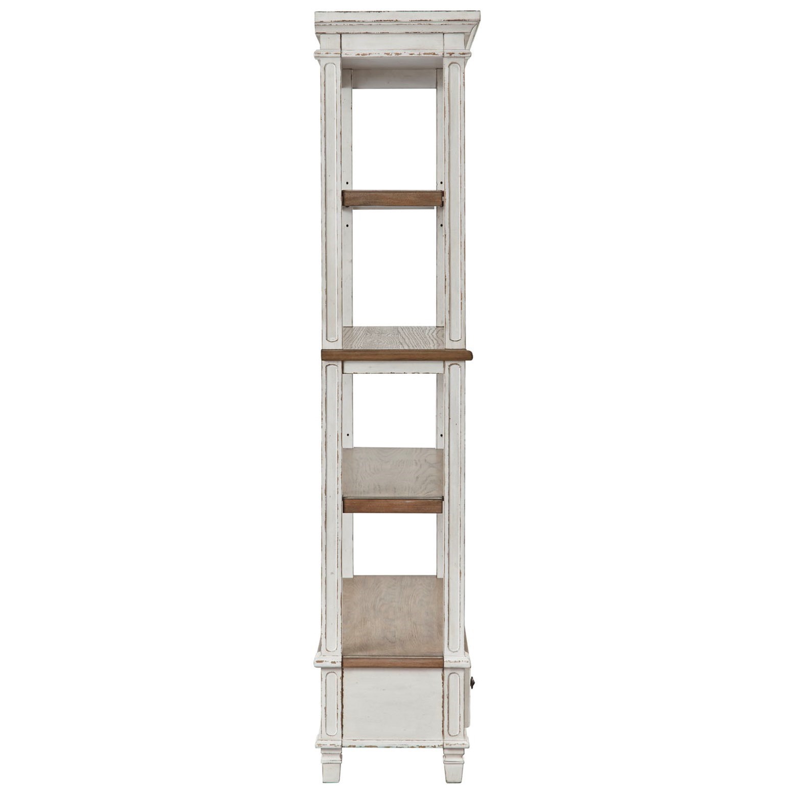 Signature Design by Ashley Realyn Open Shelf Bookcase with Drawer | Royal Furniture ...