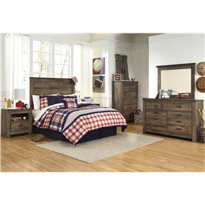 Signature Design by Ashley Trinell Full Bedroom Group