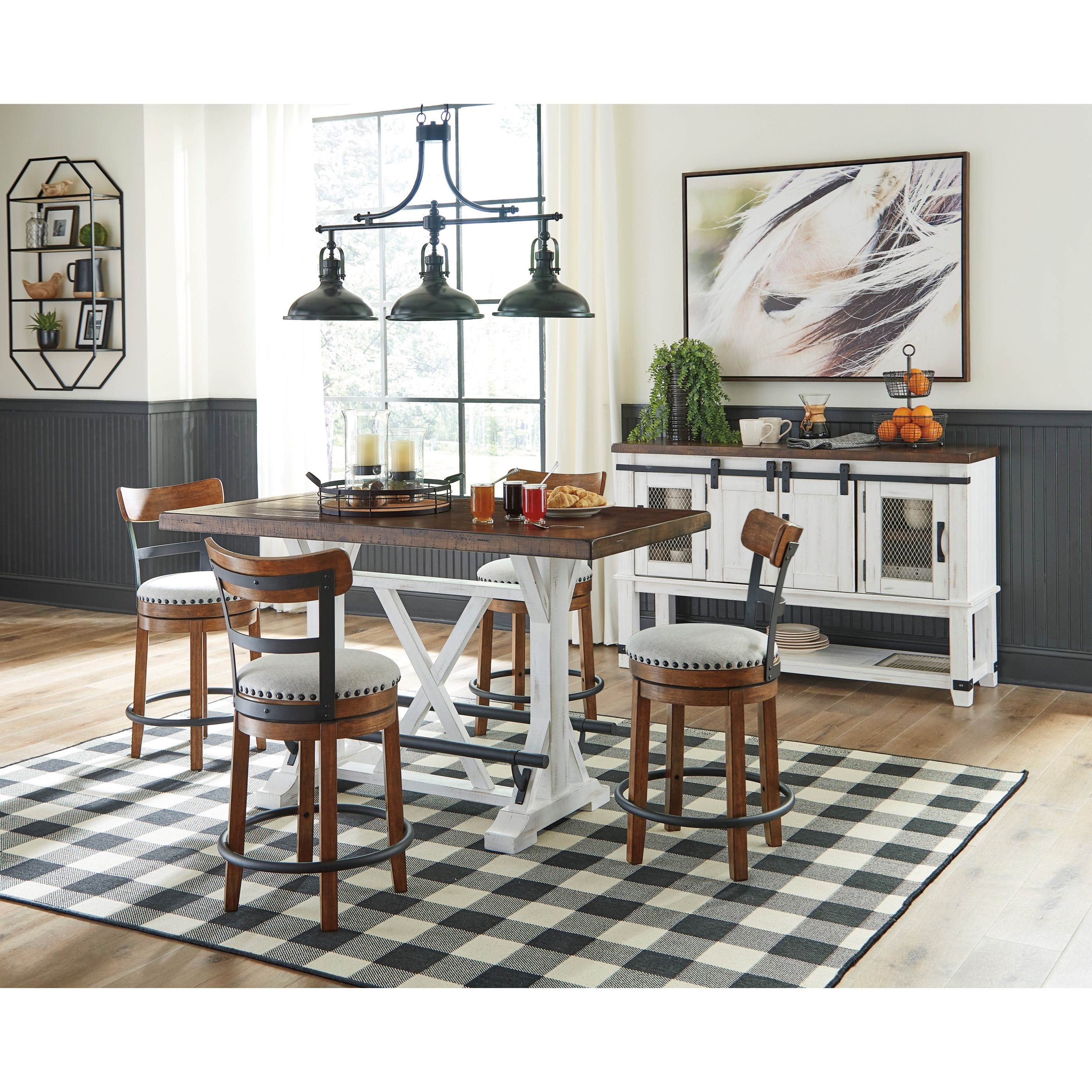 Signature Design by Ashley Valebeck Casual Dining Room ...