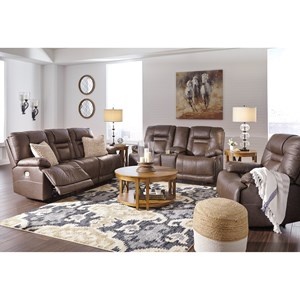 Signature Design by Ashley Wurstrow Reclining Living Room Group