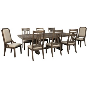 Signature Design by Ashley Wyndahl 9-Piece Dining Table Set