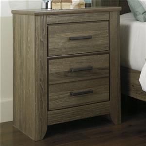 Signature Design by Ashley Zelen 2-Drawer Nightstand