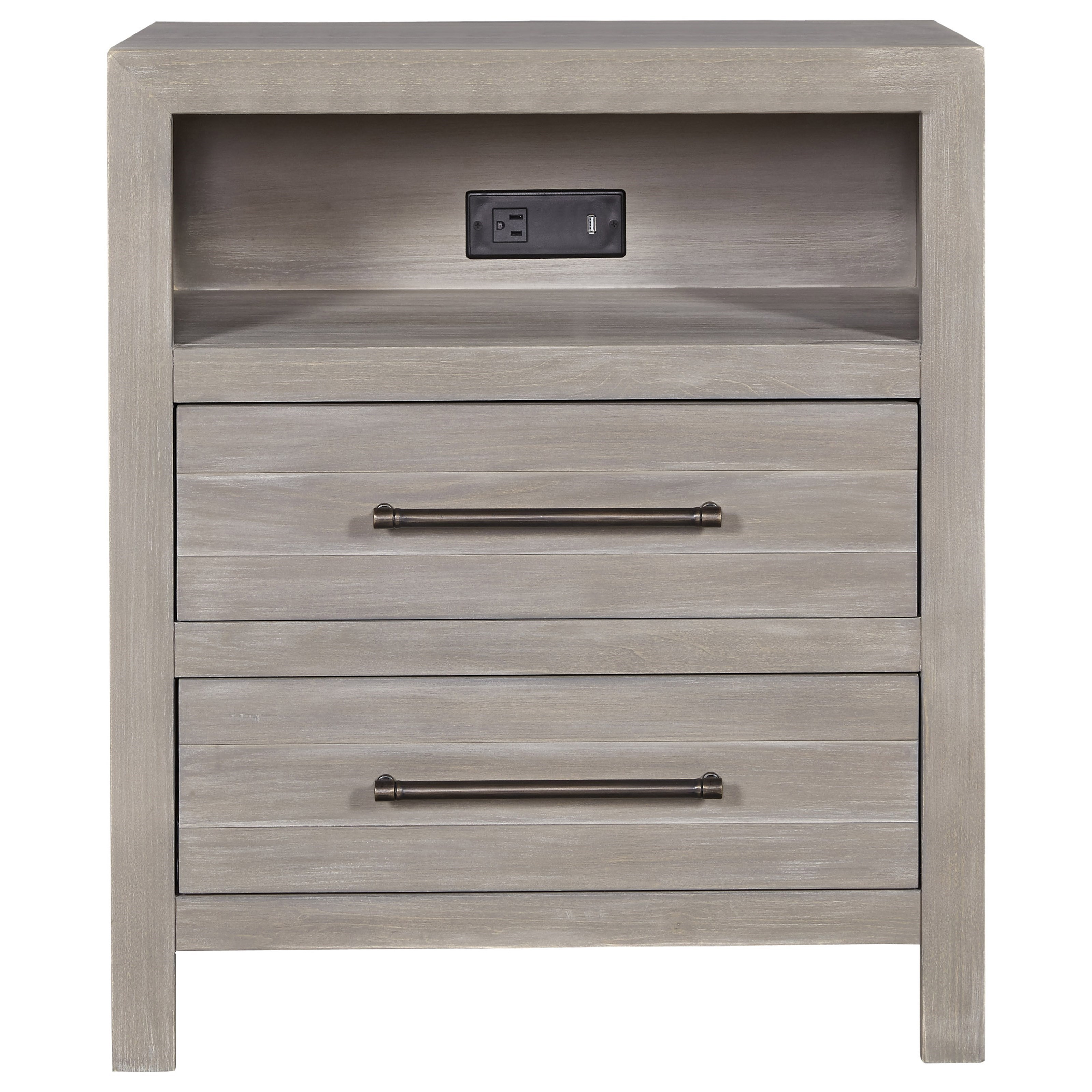 Smartstuff Scrimmage Nightstand with USB Power Outlet Darvin