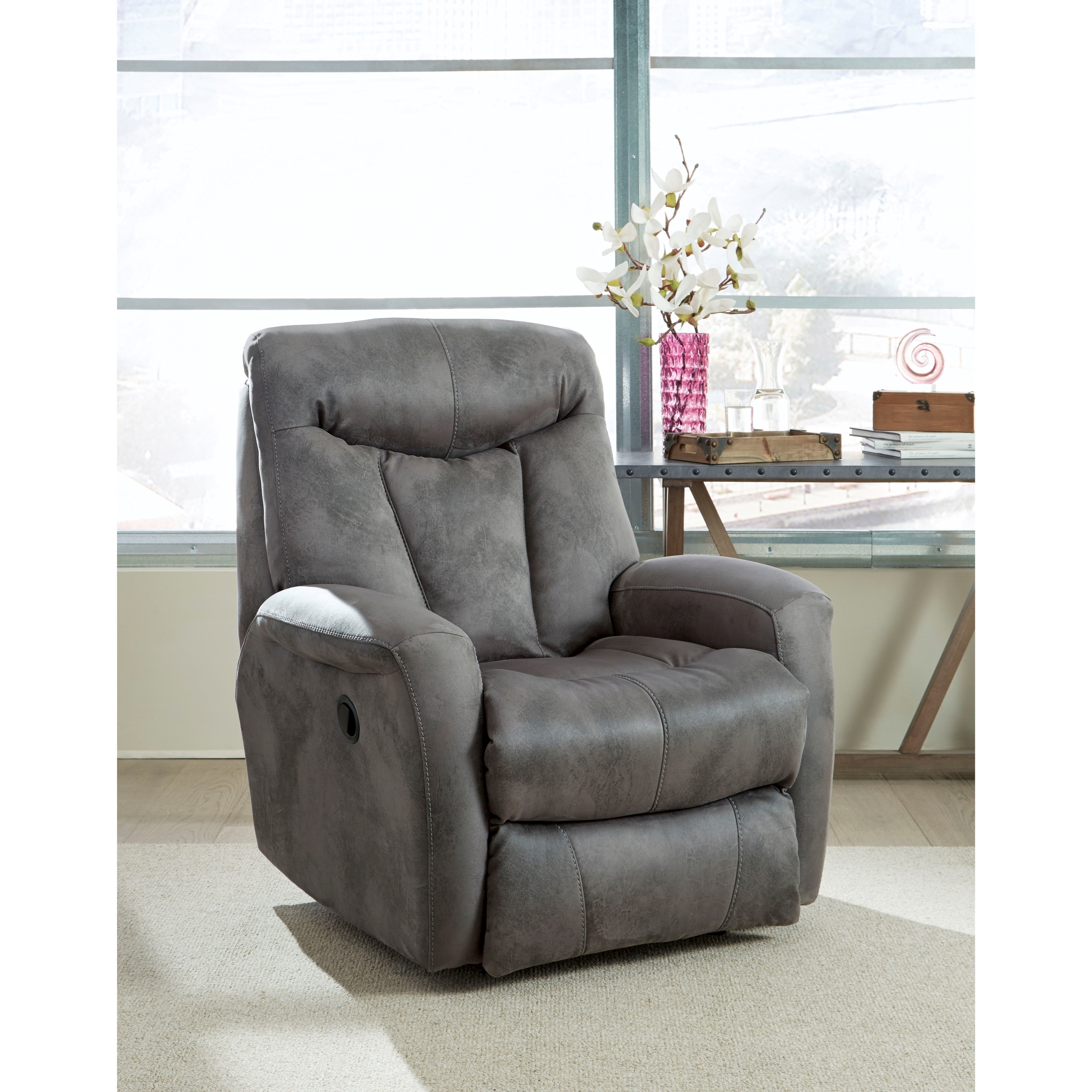 Southern Motion Regal Rocker Recliner with Power Headrest | Howell ...
