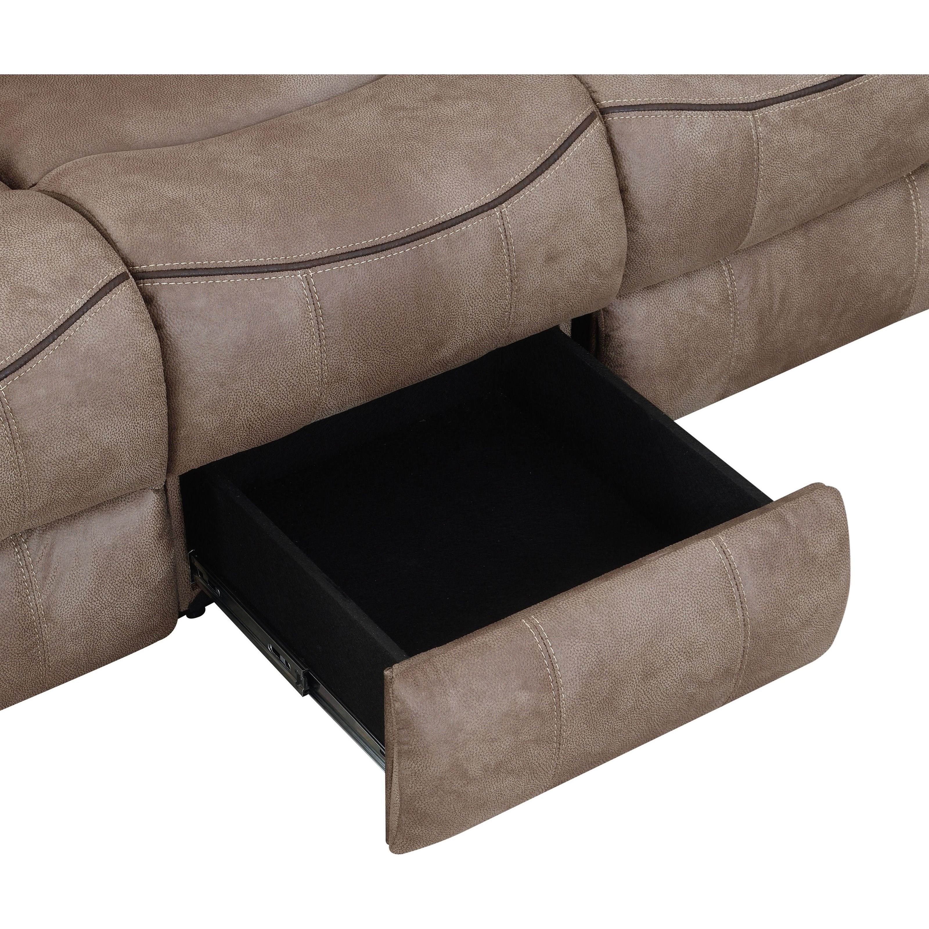 Steve Silver Nashville Casual Recliner Sofa with Drop Down Center