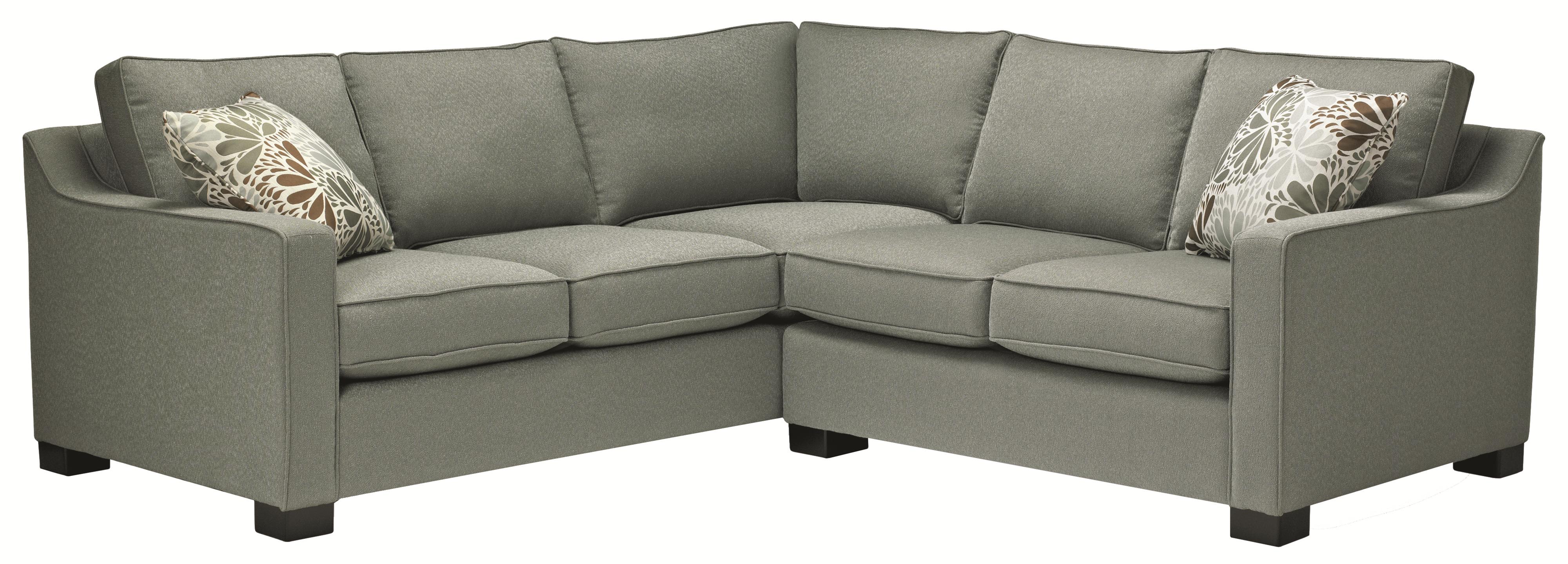 2424 Casual Sectional Sofa in Elegant Furniture Style | Stoney Creek Furniture | Sectional Sofas