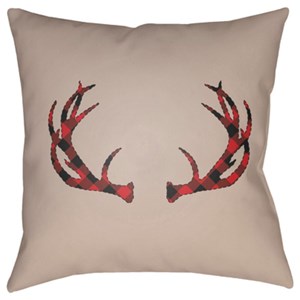 Surya Antlers Pillow