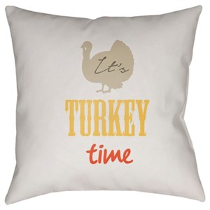 Surya Its Turkey Time Pillow