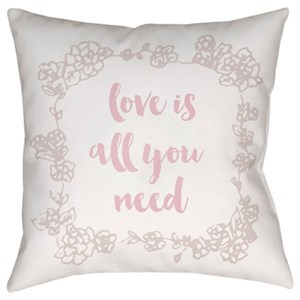 Surya Love All You Need Pillow