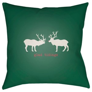 Surya Reindeer Pillow