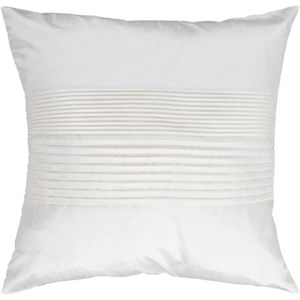 Surya Solid Pleated Pillow