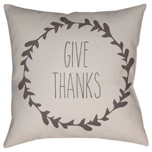Surya Wreath Pillow