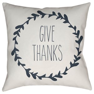Surya Wreath Pillow