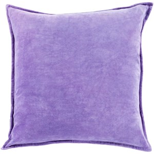Surya Cotton Velvet 13 x 19 x 4 Down Lumbar Pillow