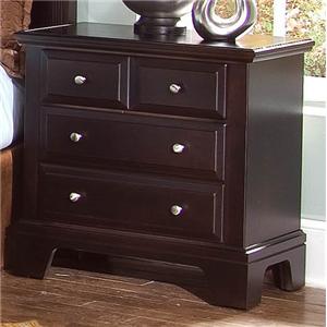 Vaughan Bassett Hamilton/Franklin Night Stand - 2 drawers