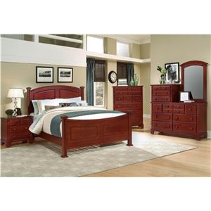Vaughan Bassett Hamilton/Franklin Queen Bedroom Group