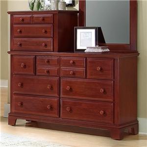Vaughan Bassett Hamilton/Franklin Vanity Dresser