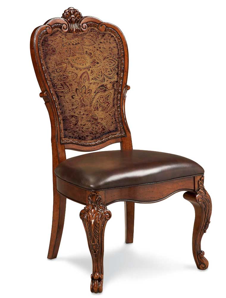 A.R.T. Furniture Inc Old World 1432062606 Upholstered Back Side Chair