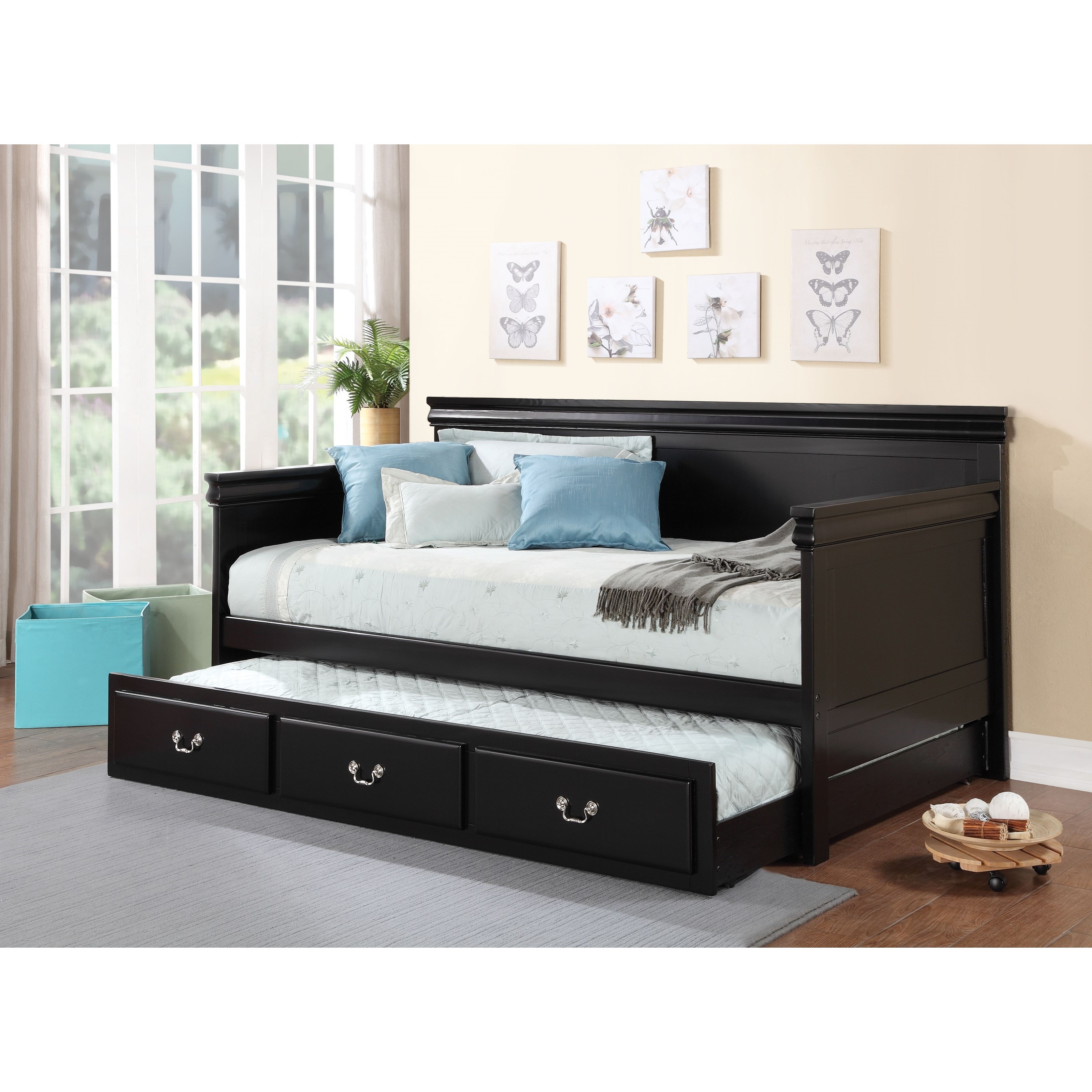 Acme Furniture Bailee Transitional Twin Daybed with Trundle A1