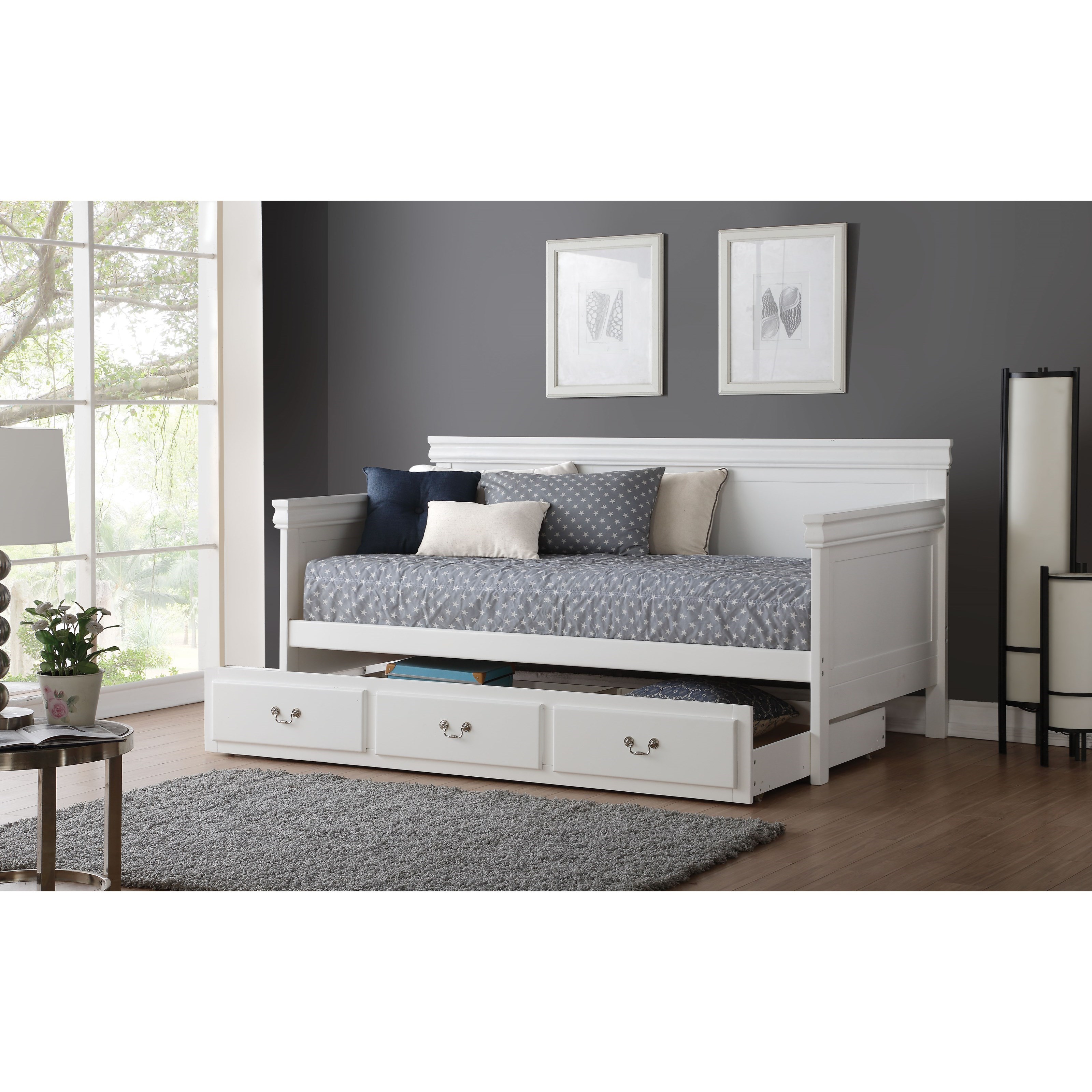 Acme Furniture Bailee Transitional Twin Daybed Dream Home Interiors Daybeds