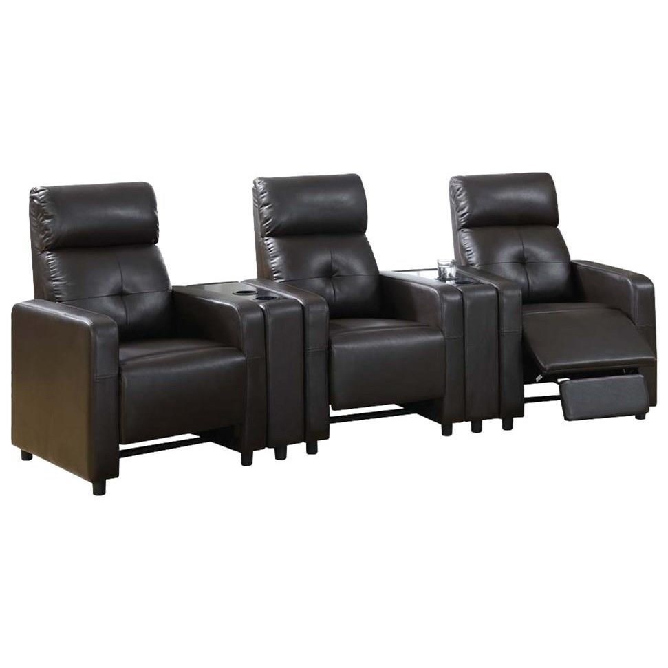 Acme Furniture Britten Home Theater (Motion) Value City Furniture