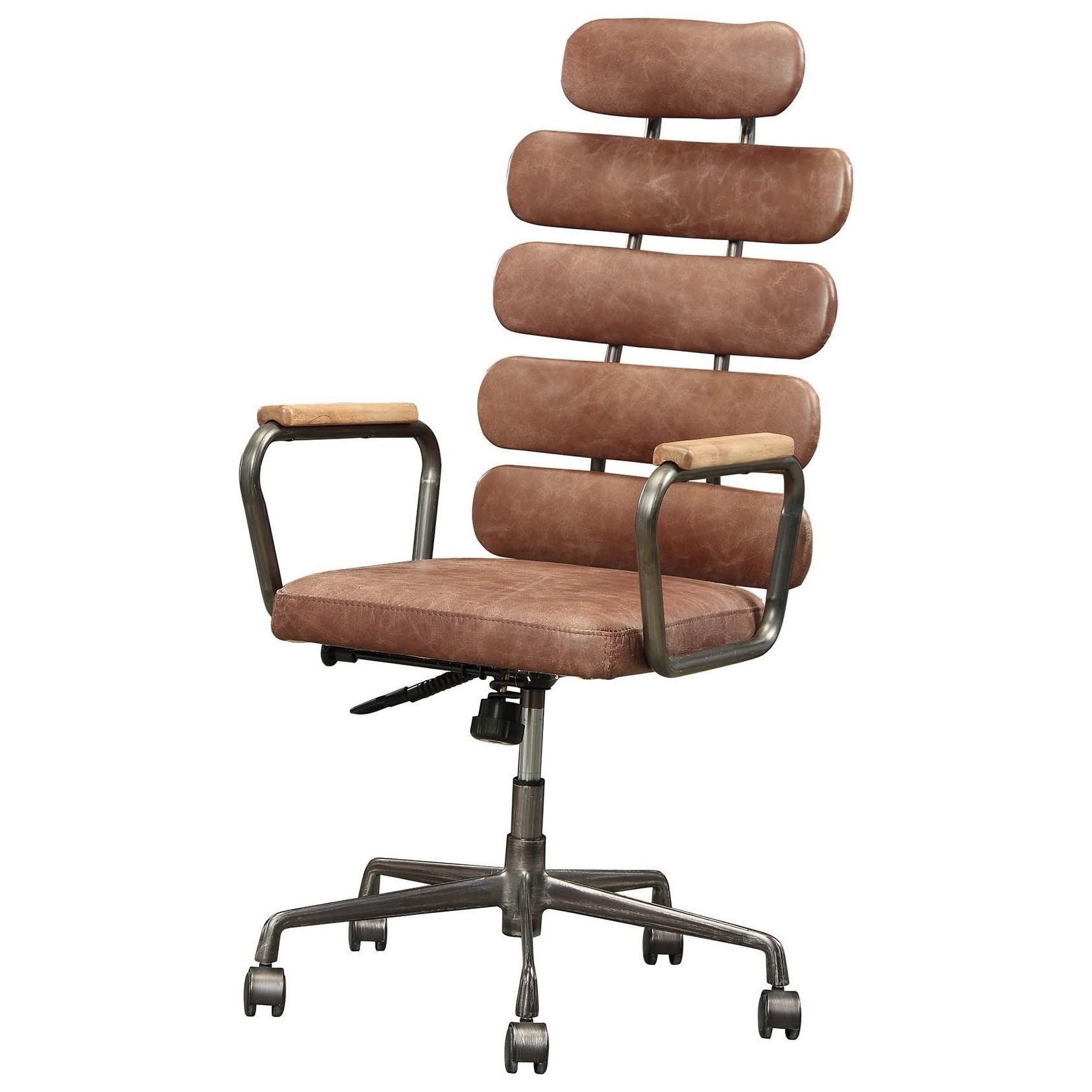 Acme Furniture Calan 92110 Contemporary Executive Office Chair in Top