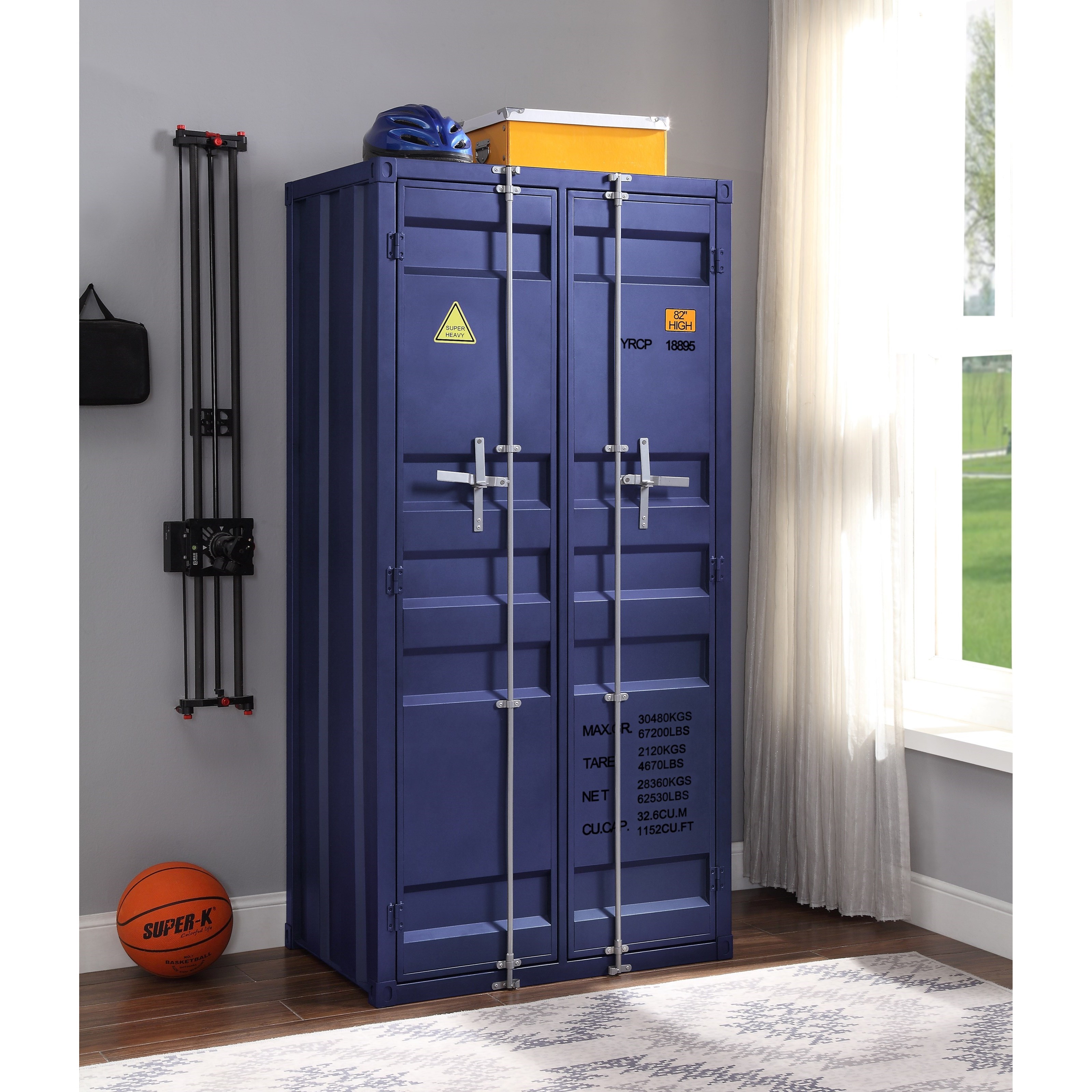 Acme Furniture Cargo 37909 Wardrobe (Double Door) Nassau Furniture