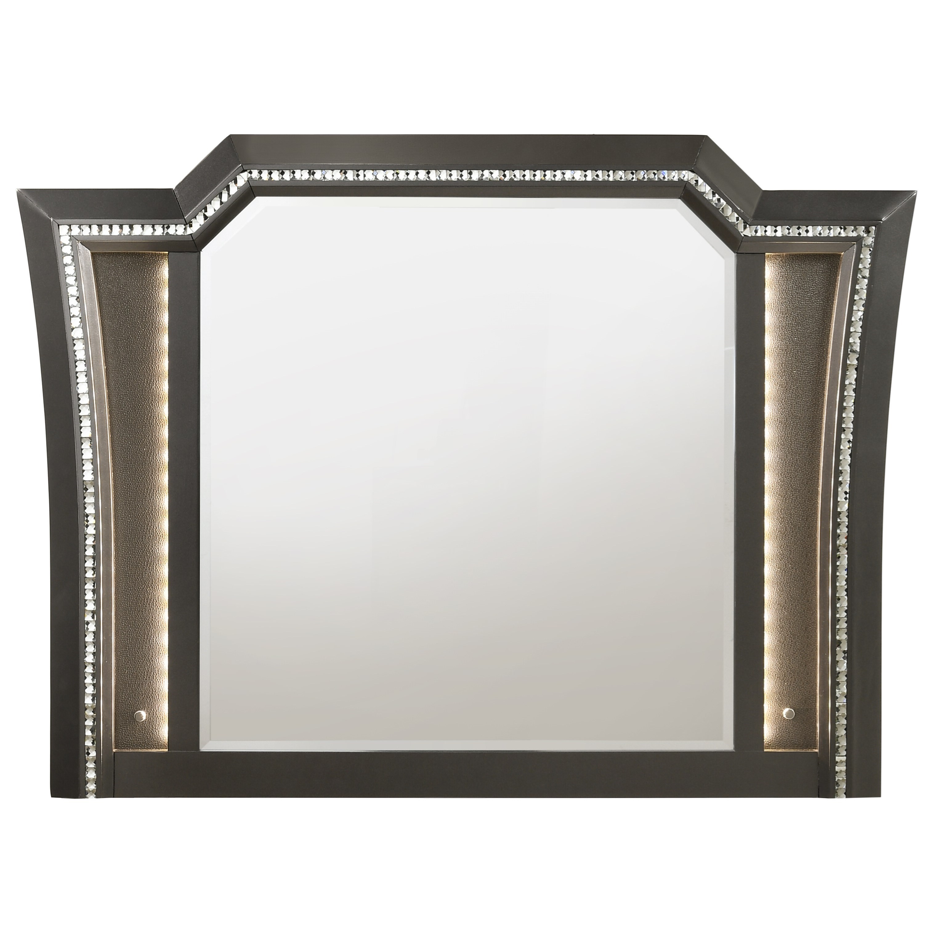 Acme Furniture Kaitlyn Mirror (LED) Value City Furniture Dresser