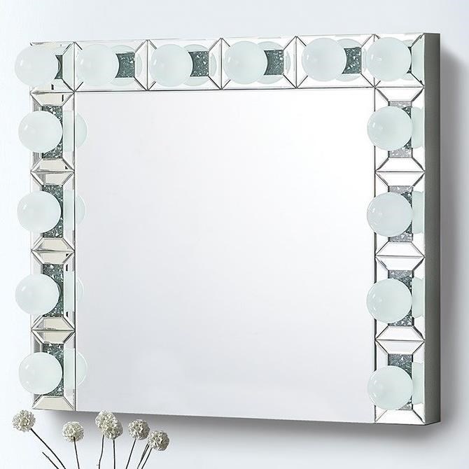 Acme Furniture Noralie Wall Decor Value City Furniture Wall Mirrors
