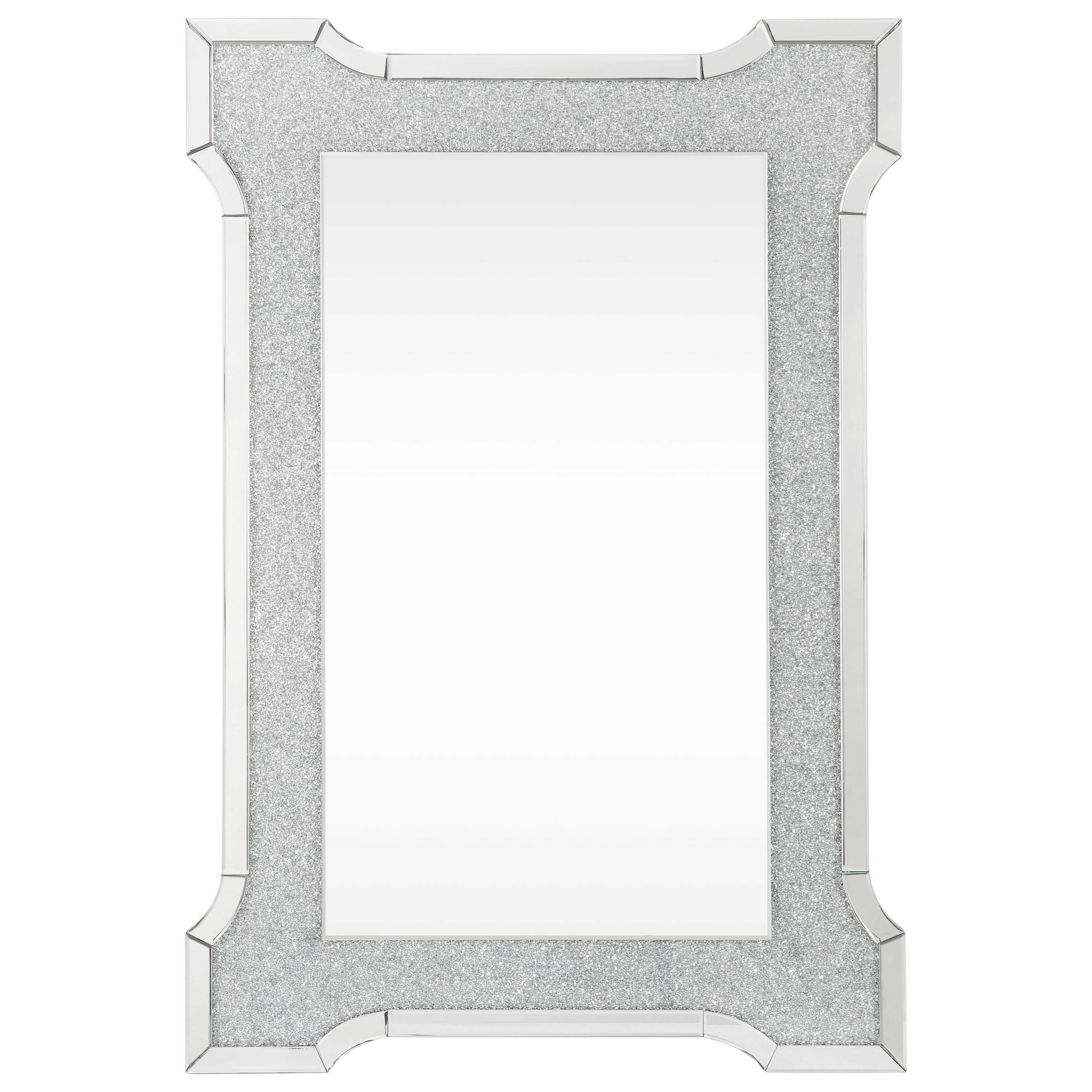 Acme Furniture Nowles Glam Mirror/Wall Decor Value City Furniture