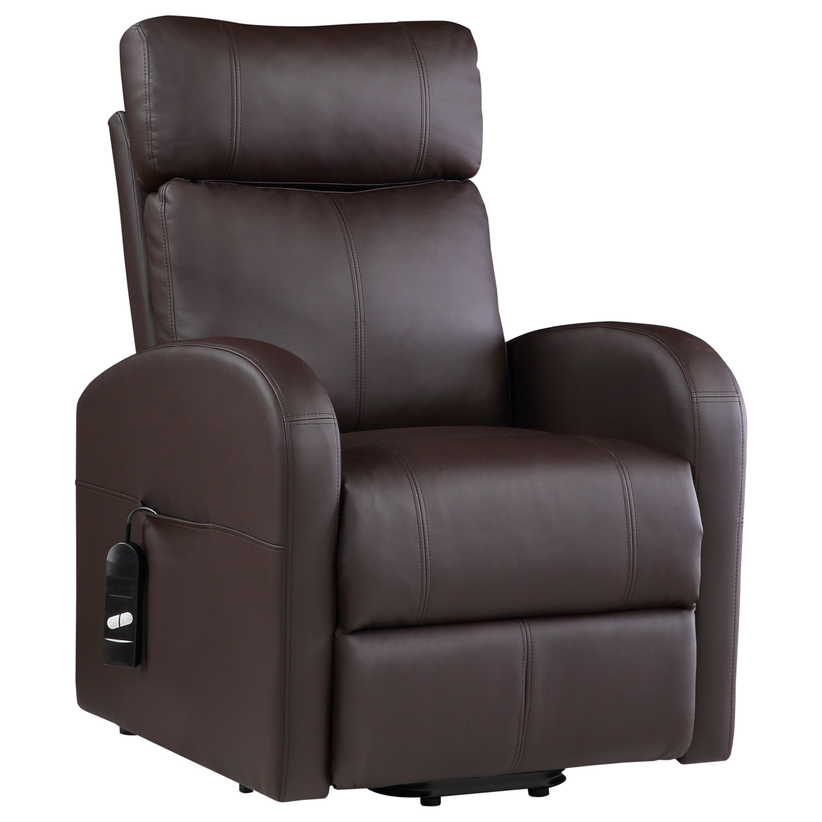 Acme Furniture Ricardo Transitional Power Lift Recliner with Sloped