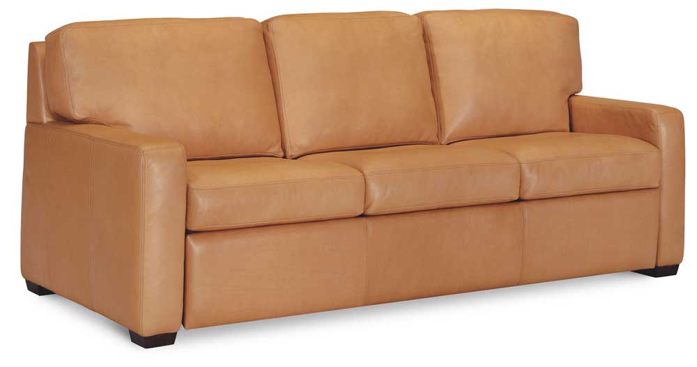 American Leather Carson Leather Sofa Sleeper Story & Lee Furniture