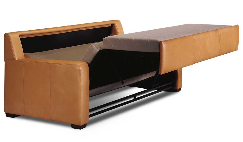 American Leather Carson Leather Sofa Sleeper Story & Lee Furniture