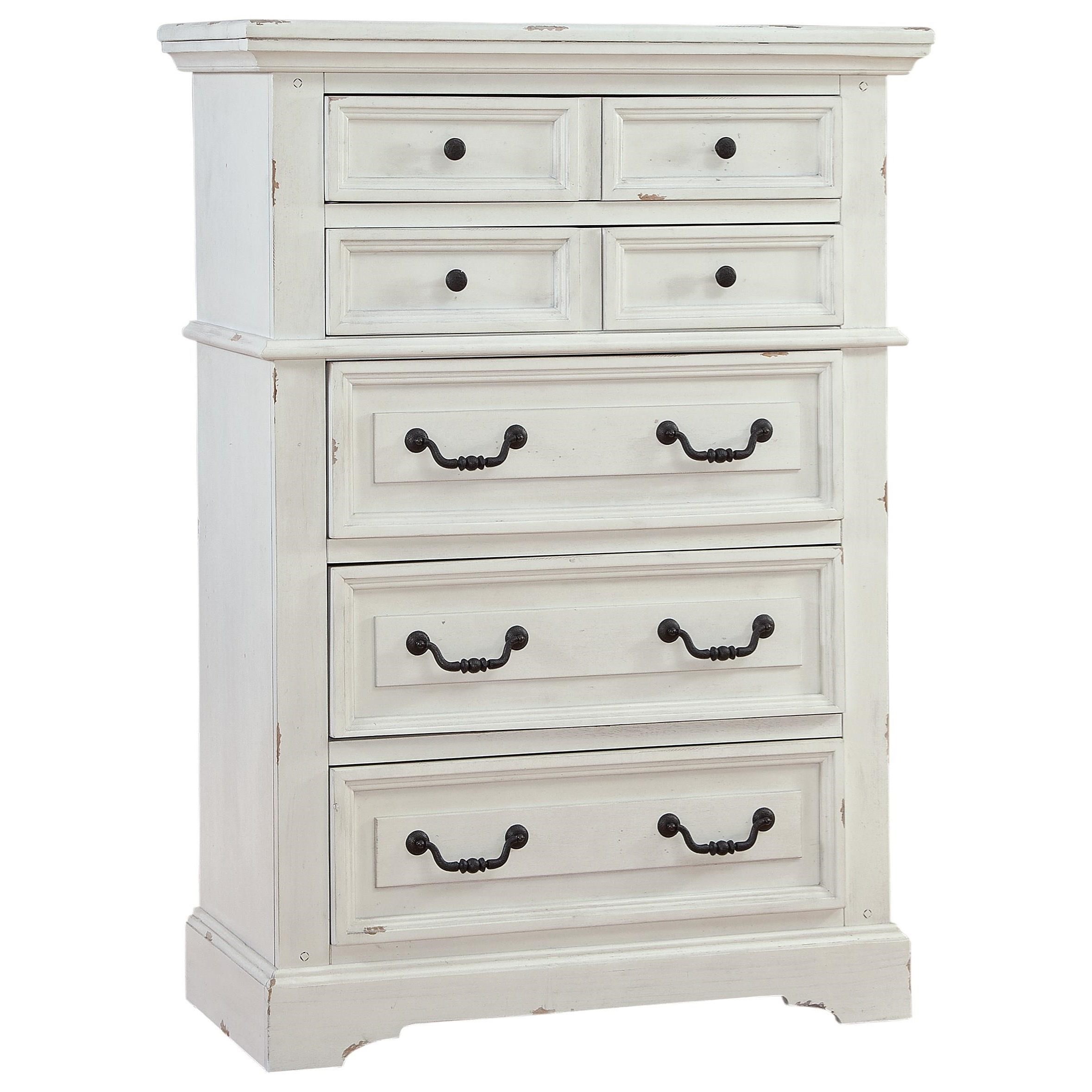 American Woodcrafters Stonebrook 7810150 Traditional 5Drawer Chest