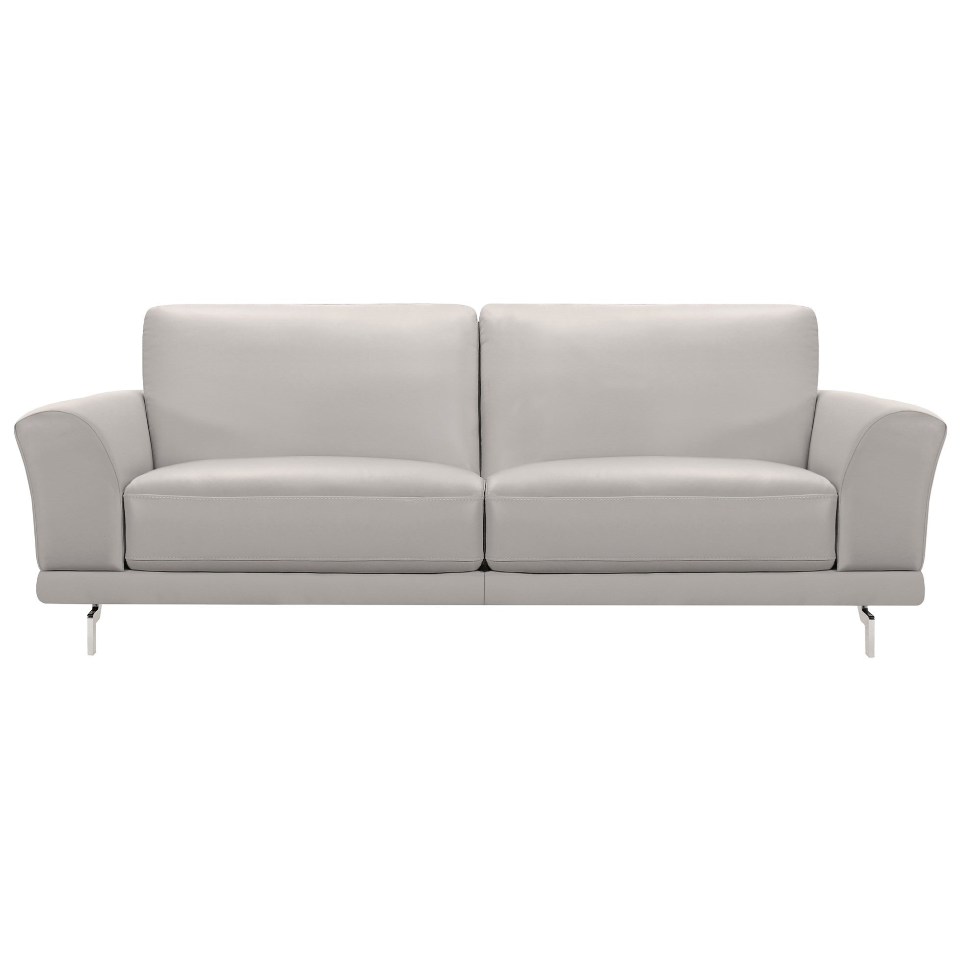 Everly LCEV3GR Contemporary Sofa with Metal Legs Sadler's Home