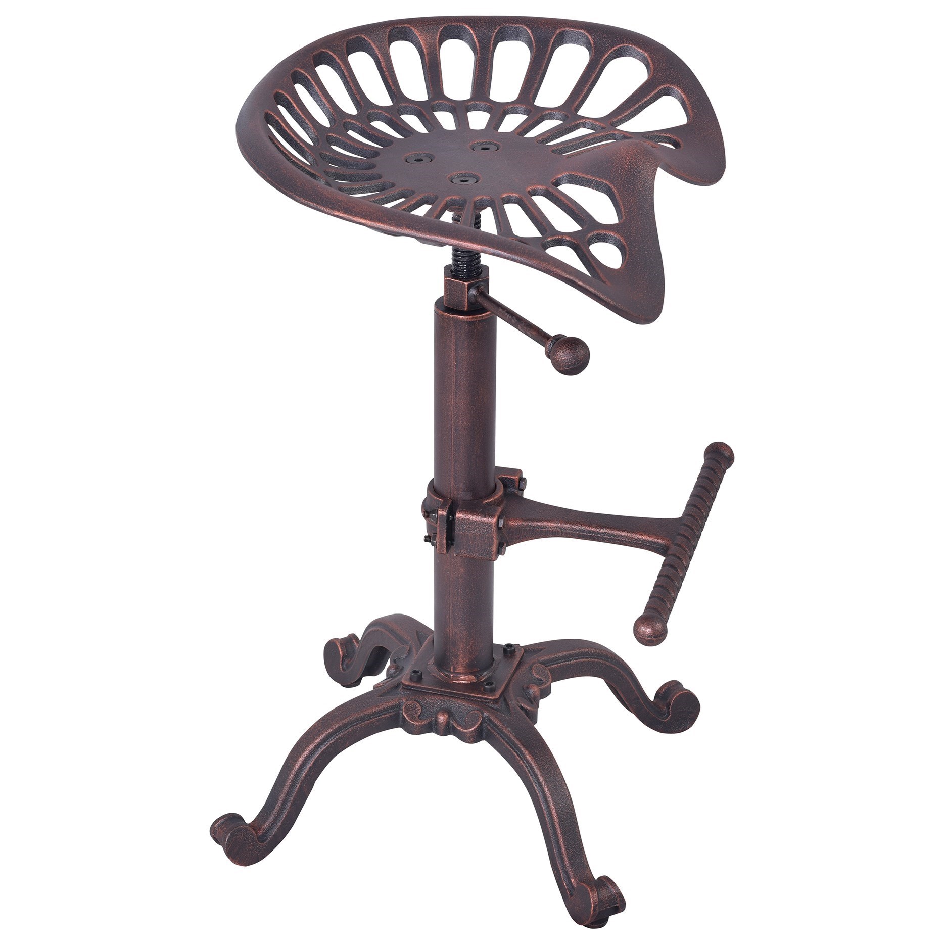 Jax LCJXSTCO Industrial Adjustable Tractor Bar Stool in Industrial