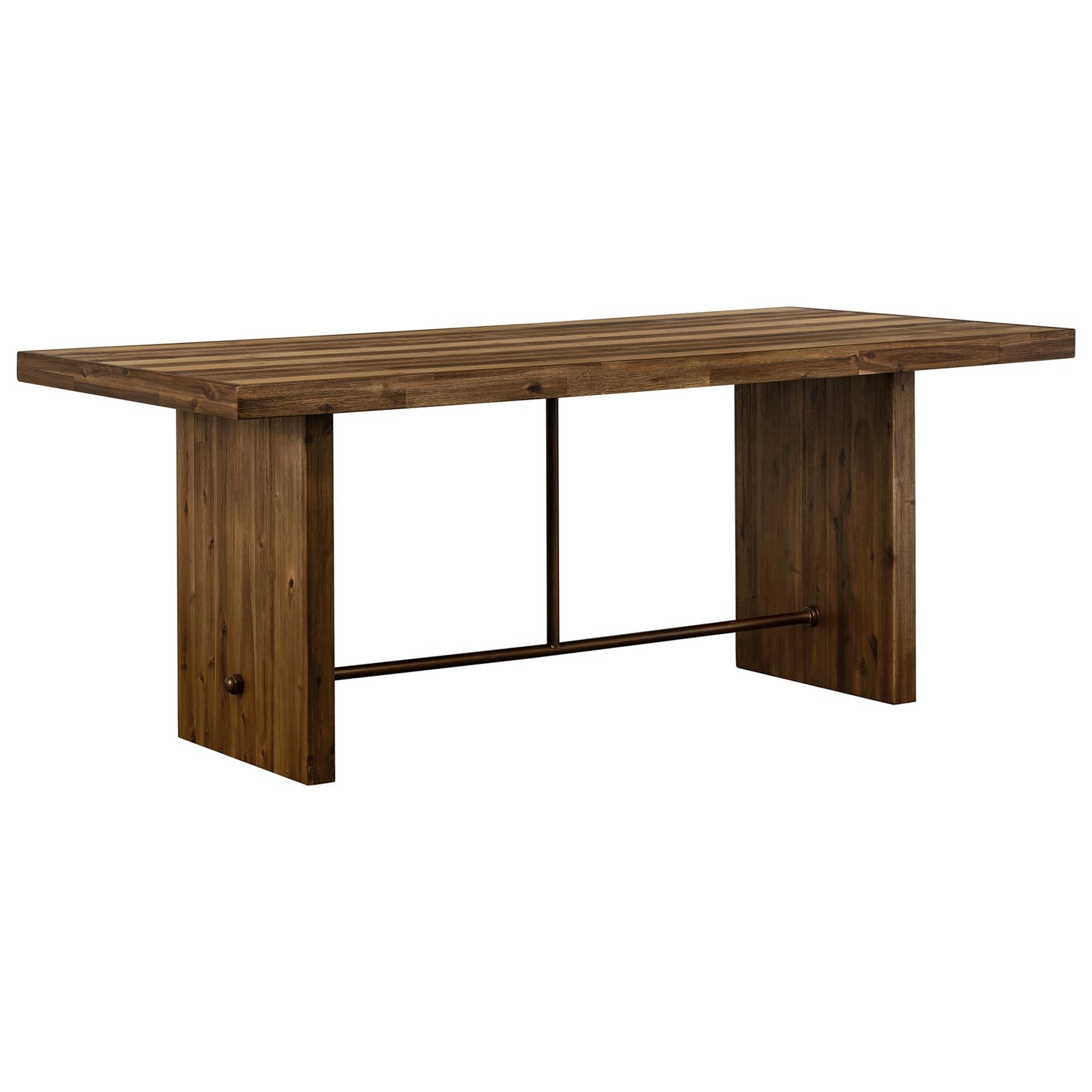 Superb Rustic Oak Dining Table Sadler's Home Furnishings Dining Tables