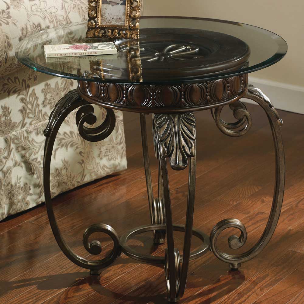 metal end tables