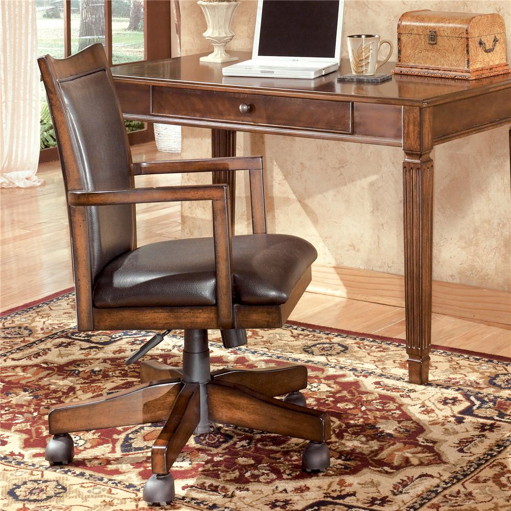 Ashley (Signature Design) Hamlyn Arm Chair with Swivel and Adjustable