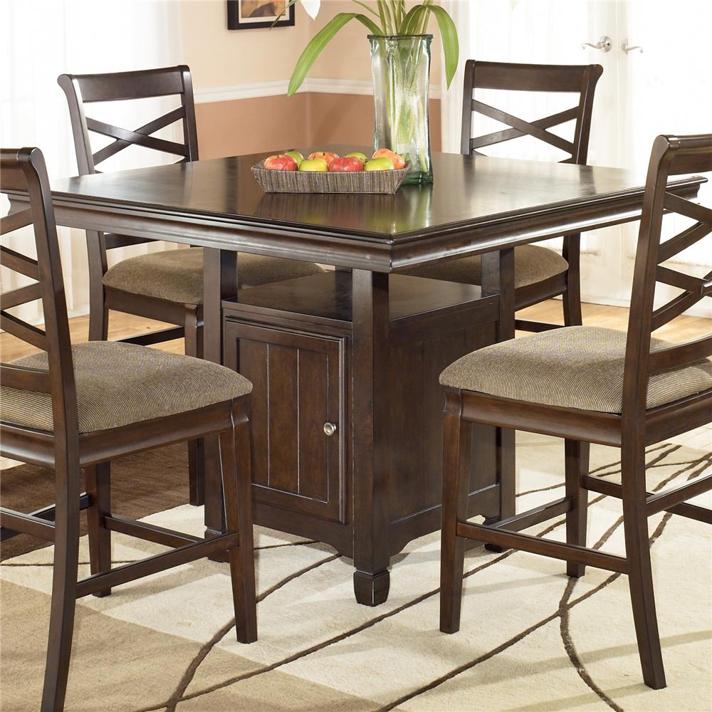 Ashley Furniture Hayley Contemporary Square Counter Height ... Ashley Furniture Hayley Contemporary Square Counter Height ...