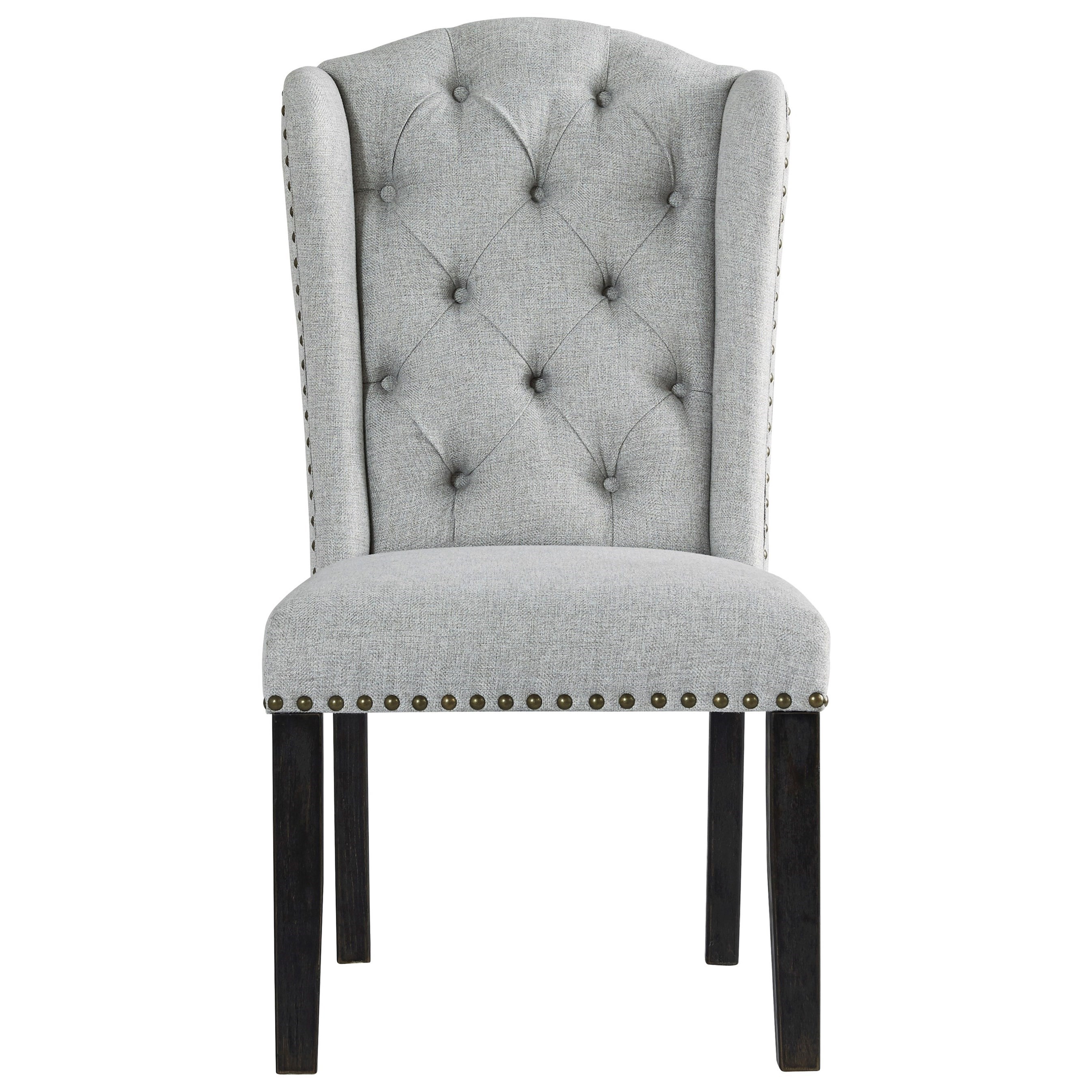 Ashley Furniture Dining Upholstered Side Chair with Tufted