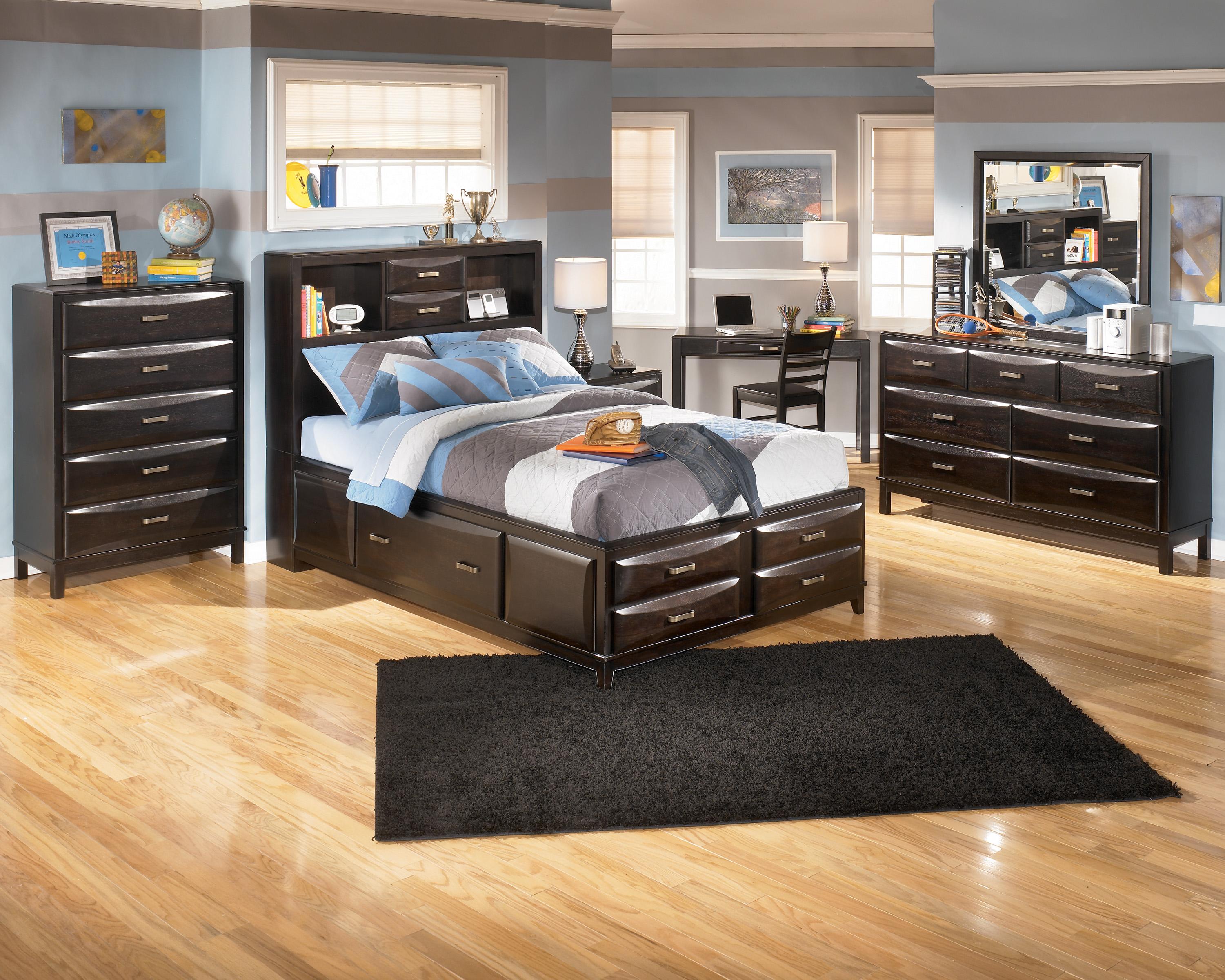 Ashley Furniture Kira Full Storage Bed Ahfa Captains Beds