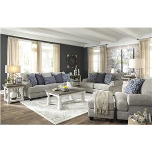 Ashley Furniture Morren 2230223 Dusk Chair and a Half ...
