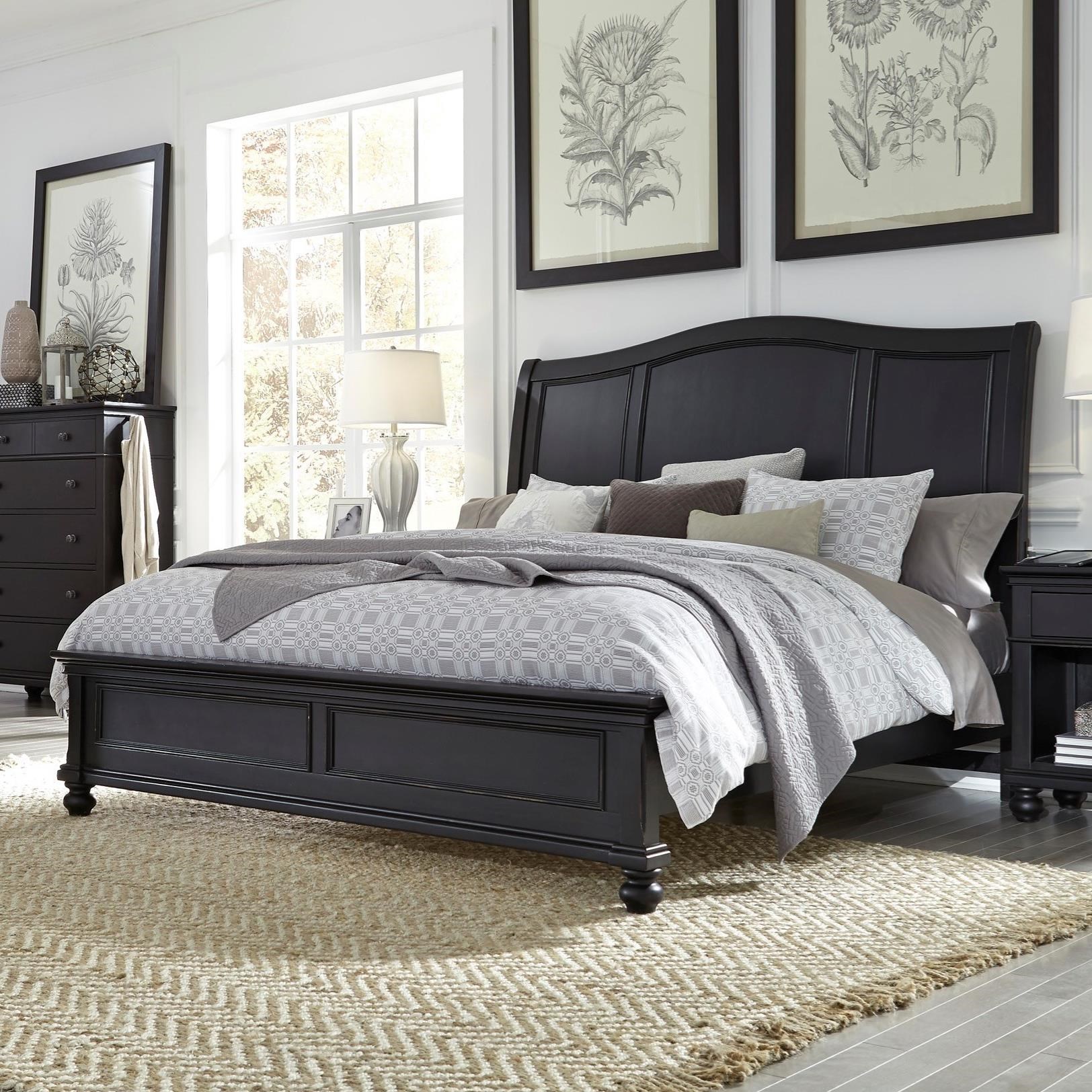 Queen Sleigh Bed