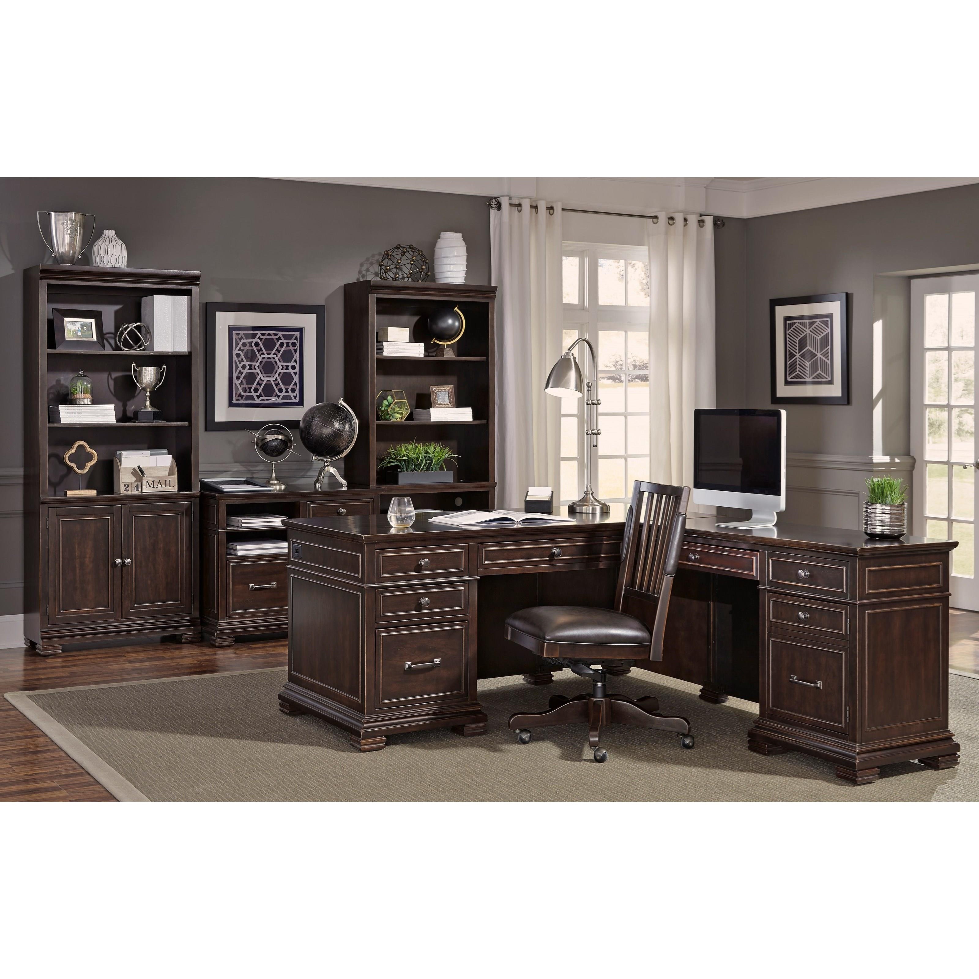 Aspenhome Weston I35378 Combo File with Shelf Becker Furniture World