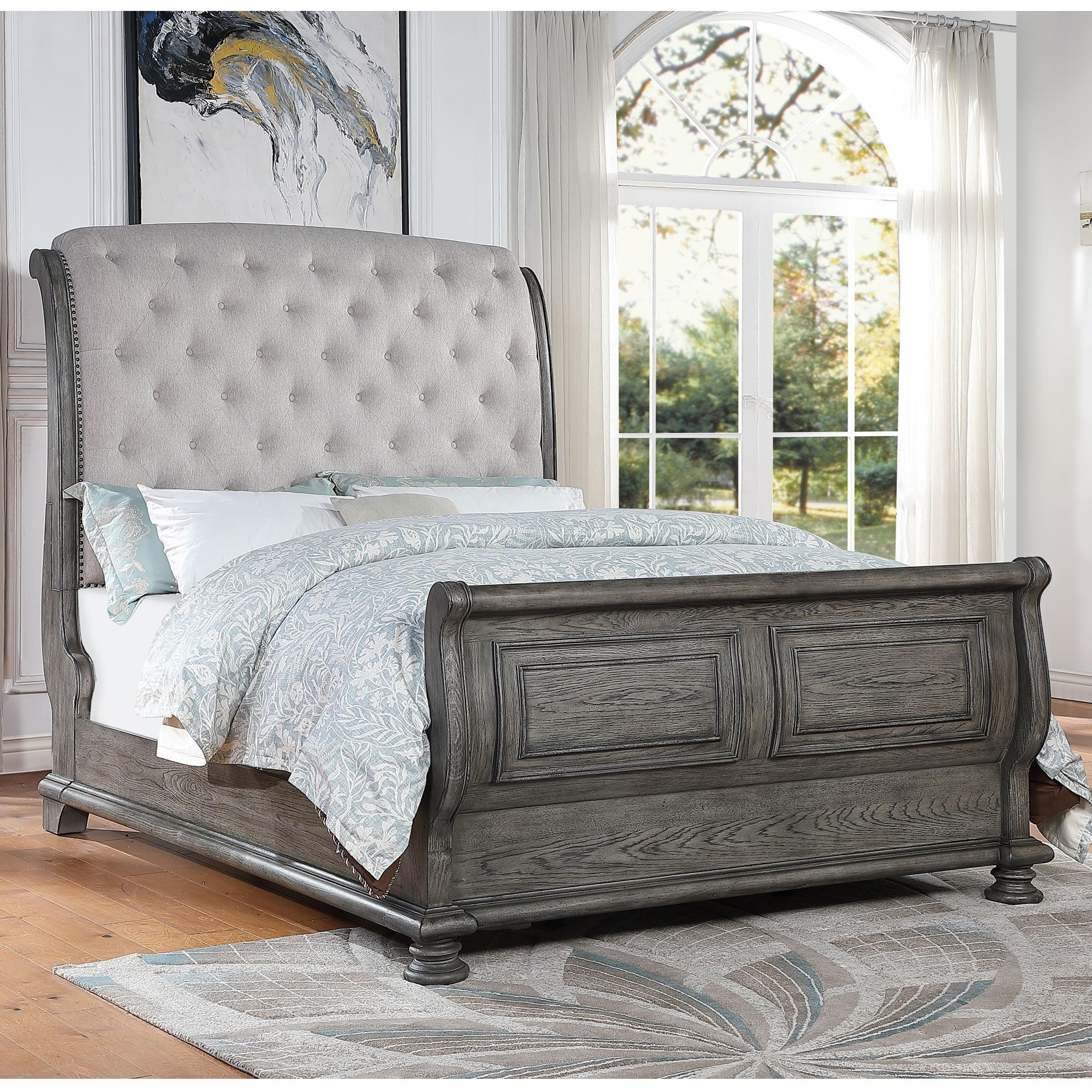 The 24+ Reasons for Sleigh Beds Upholstered? Price (low to high) price