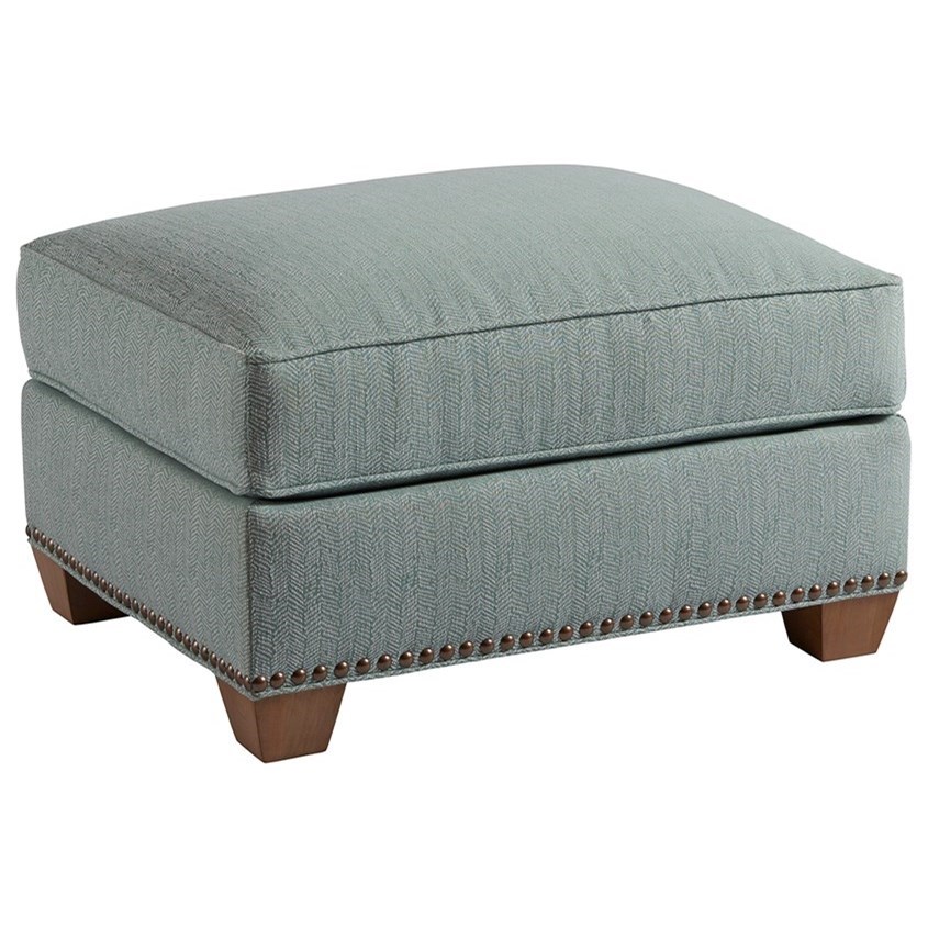 Barclay Butera Barclay Butera Upholstery 5170-44 Morgan Ottoman with ...