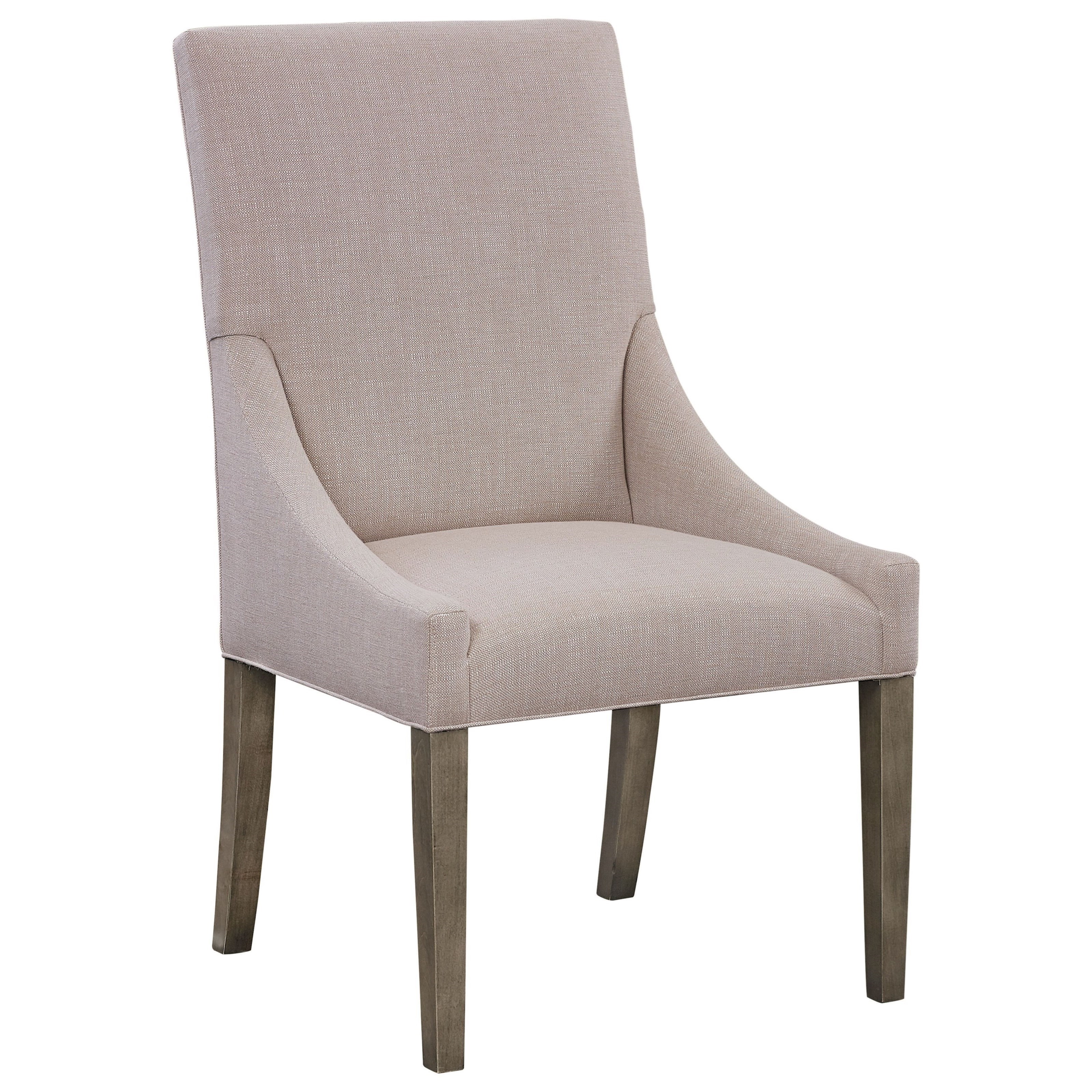 Bassett BenchMade Customizable Solid Wood Upholstered Arm Chair