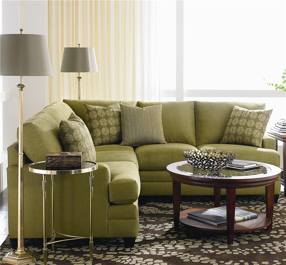 Bassett CU.2 L Shaped Upholstered Sectional Group Becker Furniture