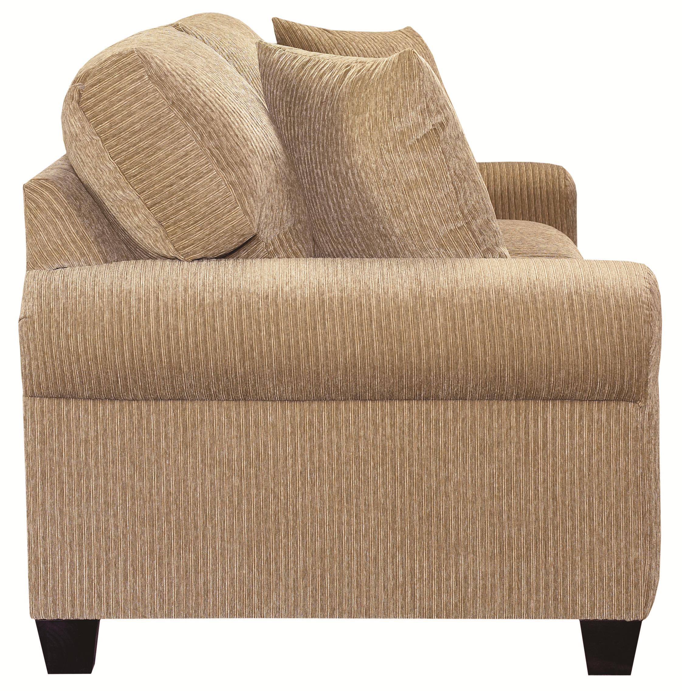 Bassett CU.2 385062U Upholstered Stationary Sofa Hudson's Furniture Sofa